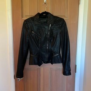 Blank NYC small leather jacket from Nordstroms